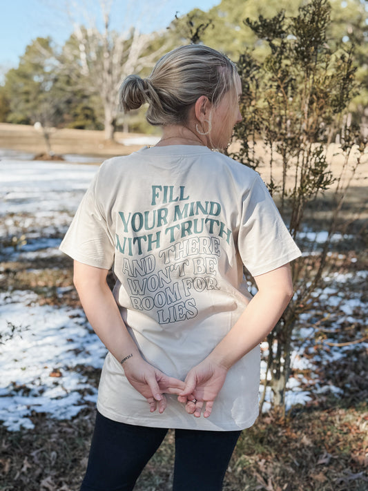 Fill Your Mind Tee